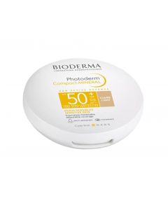 BIODERMA Photoderm Compact Mineral SPF50+ Light minerālais kompaktpūderis, 10g