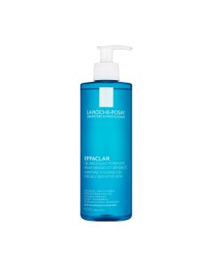 LA ROCHE-POSAY Effaclar putojoša attīroša želeja taukainai jutīgai ādai, 400ml 