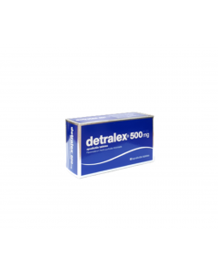 DETRALEX 500 mg apvalkotās tabletes, N60