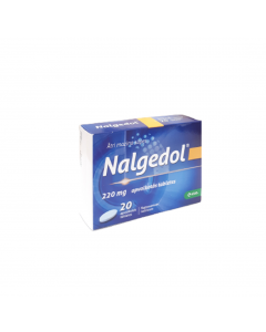 NALGEDOL 220 mg apvalkotās tabletes, N20