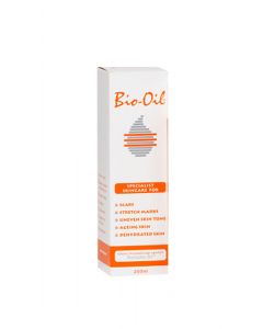 BIO-OIL ādas kopšanas līdzeklis, kas palīdz uzlabot rētu, striju un nevienmērīgas ādas krāsas izskatu, 200ml 