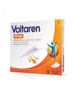 Voltaren Aktigo 140 mg ārstnieciskais plāksteris, N5