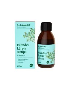 DR.PAKALNS Islandes ķērpja sīrups, 120ml