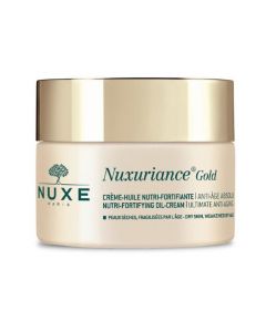 NUXE Nuxuriance Gold Barojošs-nostiprinošs, maksimāli pret novecošanos aizsargājošs eļļas krēms 50 ml