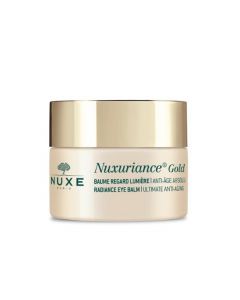 NUXE Nuxuriance Gold Radiance Mirdzumu piešķirošs, maksimāli pret novecošanos aizsargājošs acu balzams 15 ml