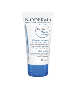 BIODERMA Atoderm Mains & Ongles krēms sausai un bojātai roku ādai un nagiem, 50ml