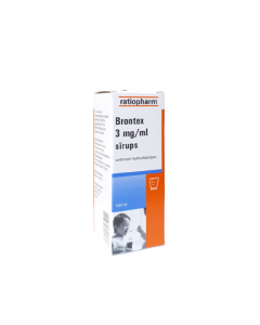 BRONTEX  3 mg/ml sīrups, 100ml