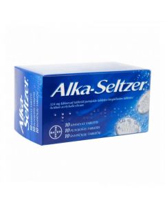 ALKA-SELTZER 324 mg putojošās tabletes, N10