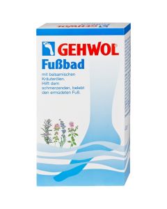 GEHWOL Sāls pēdu vannošanai, 20 g * 10