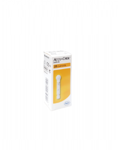 ACCU-CHEK SOFTCLIX lancetes, N25