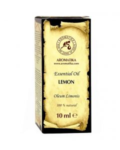 AROMATIKA dabīga citrona ēteriskā eļļa, 10 ml