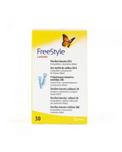 FREESTYLE lancetes, sterilas, N50