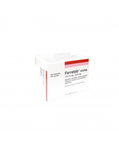 FERRETAB Comp. 152,10 mg/0,50 mg ilgstošās darbības cietās kapsulas, N100 