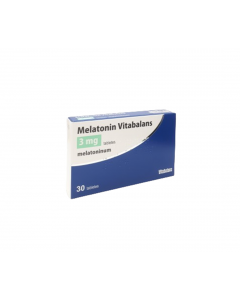 MELATONIN Vitabalans 3 mg tabletes, N30