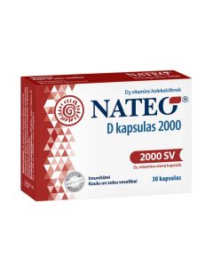 NATEO D kapsulas 2000, N30 