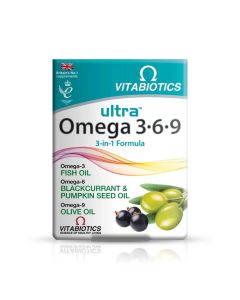 ULTRA Omega 3-6-9 kapsulas, N60