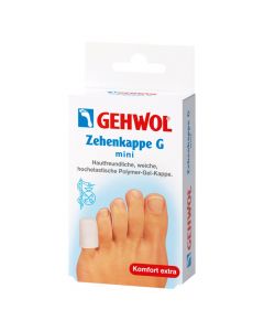 GEHWOL Zehenkappe G polimēra gela cepurītes pirkstam, mini, N2