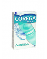 COREGA Tabs Dental White - zobu protēzes attīrošās tabletes, N30