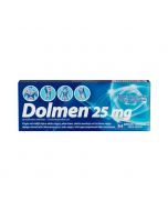 DOLMEN 25 mg tabletes, N10