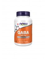 NOW Gaba 500 mg kapsulas, N100