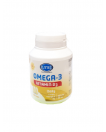 Lysi Omega-3 ar D vitamīnu - uztura bagātinātājs, 120 kapsulas
