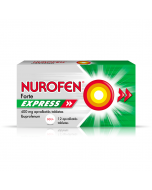 NUROFEN Forte Express 400 mg apvalkotās tabletes, N12