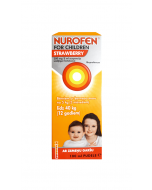 NUROFEN for Children Strawberry 200 mg/5 ml suspensija iekšķīgai lietošanai 100ml