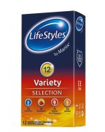 LIFESTYLES Variety prezervatīvi, N12