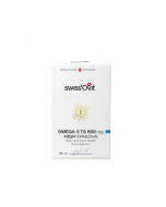 SWISS'OVIT Omega-3 TG 600 mg zivju eļļa, kapsulas, N30