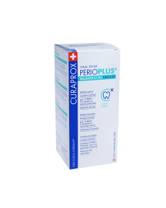 CURAPROX PerioPlus + Balance ,mutes skalošanas līdzeklis ar CITROX, 0,05% hlorheksidīna un 0,05% fluorīda saturu, 200ml