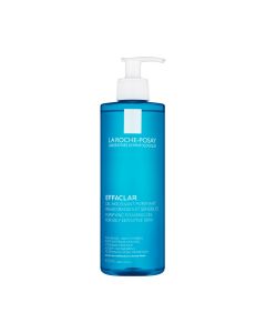LA ROCHE-POSAY Effaclar putojoša attīroša želeja taukainai jutīgai ādai, 400ml