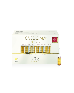 CRESCINA Transdermic ampulas matu augšanai sievietēm, intensitāte 500, N20
