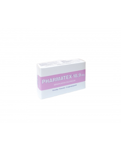 PHARMATEX 18,9 mg pesāriji, N10