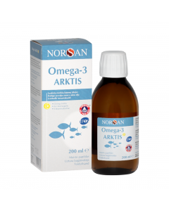 NORSAN Omega-3 Arktis ar citronu garšu, 200ml
