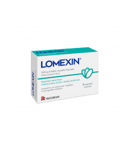LOMEXIN 200 mg mīkstās vaginālās kapsulas, N3