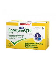 WALMARK Coenzyme Q10 Forte 60mg kapsulas, N30