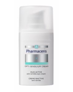 PHARMACERIS A OPTI-SENSILIUM - pretgrumbu krēms ādai ap acīm, 15ml