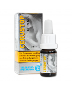 CERUSTOP ausu pilieni, 10 ml