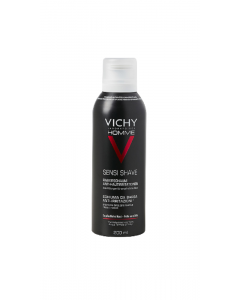 VICHY Homme skūšanas putas jūtīgai ādai, 200ml