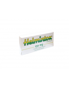 HELMINTOX 250mg apvalkotās tabletes, N3