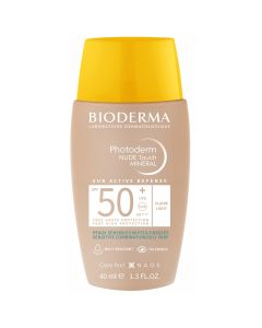 BIODERMA Photoderm NUDE Touch SPF50+ Light saules aizsarglīdzeklis, 40ml