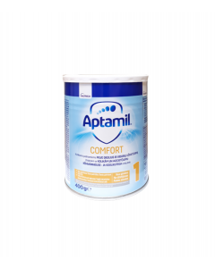 APTAMIL Comfort 1 - mākslīgais piena maisījums zīdaiņiem no dzimšanas, 400g