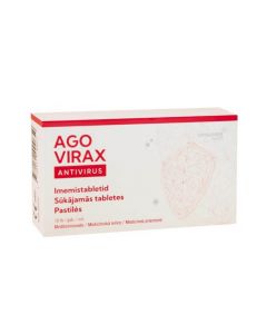 AGOVIRAX Antivirus sūkājamās tabletes, N16