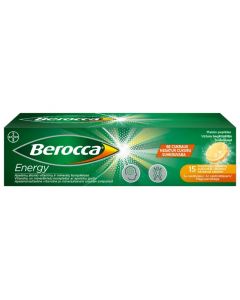 BEROCCA Energy putojošās tabletes, N15