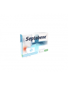 SEPTABENE ar eikaliptu 3 mg/1 mg sūkājamās tabletes, N16