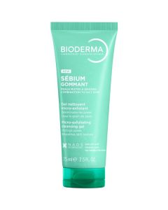 BIODERMA Sebium Gommant mikropīlinga tīrīšanas gels, 75ml