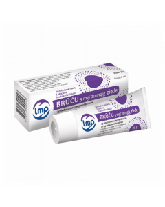 BRŪČU 5 mg/20 mg/g ziede, 35 g