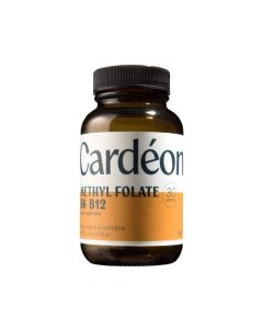 CARDEON Metilfolāts + B6 + B12 kapsulas, N30