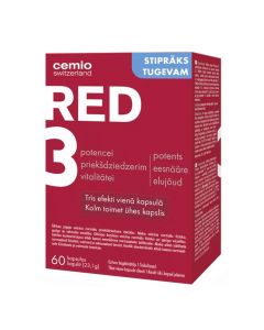 CEMIO Red 3 kapsulas, N60
