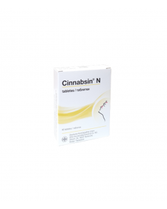 CINNABSIN N tabletes, N40